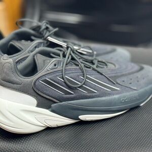 Adidas OZELIA Charcoal and White Athletic Shoes